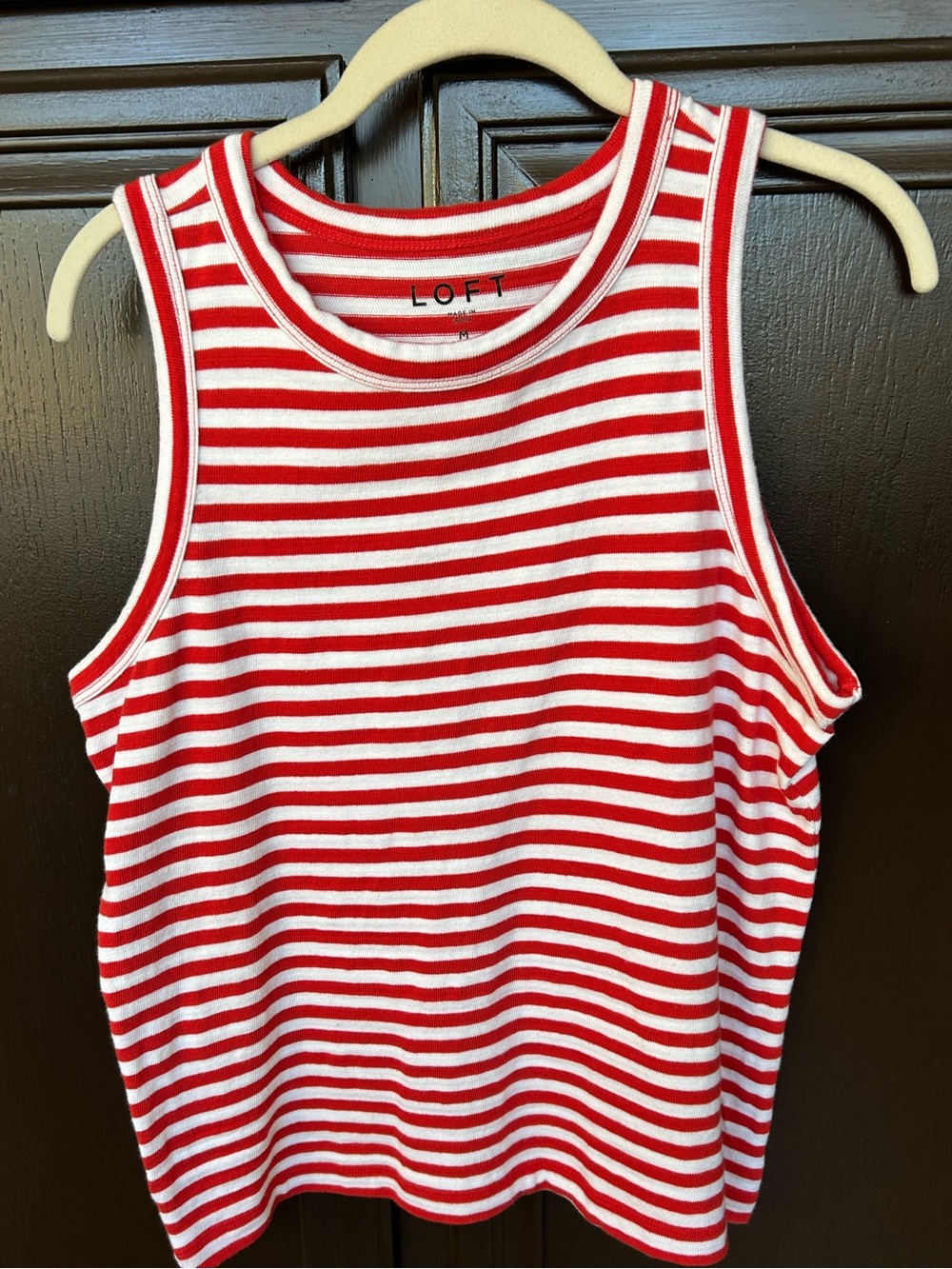 LOFT 100% cotton tank top